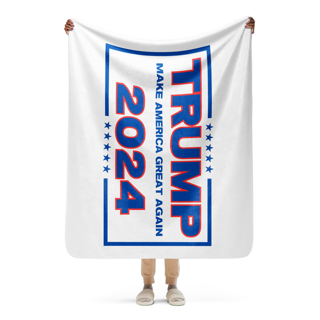 Trump 2024 Sherpa blanket